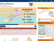 Tablet Screenshot of districtbalasore.com